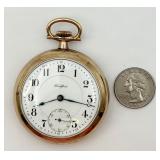 Rockford Open Face 17 Jewels GF Pocket Watch