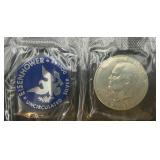 1971 Eisenhower Uncirculated Silver Dollar