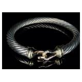 David Yurman 18K & SS Bracelet