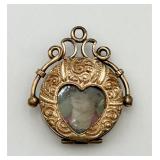 ANTIQUE Watch Fob or Pendant Locket