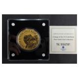 Coinage of the US Gold Rush Pure Gold Coin Collec.