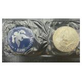 1974 Eisenhower Uncirculated Silver Dollar