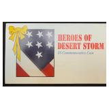 Heroes of Desert Storm $5 Commemorative Coin