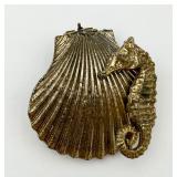 ANTIQUE ï¿½Tabbyï¿½ Seahorse Clip