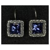 Sterling Silver Amethyst Earrings