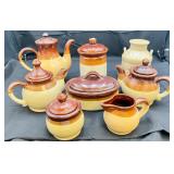 8 Vintage Multi-piece Pottery Set