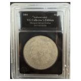 1884 VG Collectorï¿½s Edition Morgan Silver Dollar