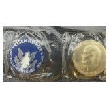 1973 Eisenhower Uncirculated Silver Dollar