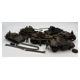 Model Tanks, Soldiers, & Tank Pieces