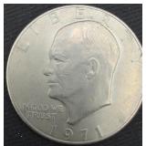 1971 Eisenhower Silver Dollar