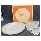 Luminarc Antique 8-piece Snack Set