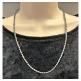 Necklace Made of Hematite Beads