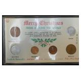 Merry Christmas From Around the World Coins
