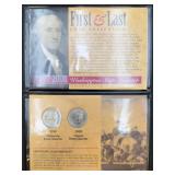 1999-2008 First & Last Washington State Quarter
