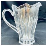 Gorham 24% Lead Crystal Lotus Pitcher Germany