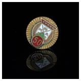 VTG 10k GF Woodman of America 50 Year pin