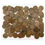 100 Wheat Pennies