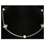David Yurman 18k Gold & SS Necklace
