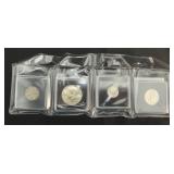 4 Silver Coins