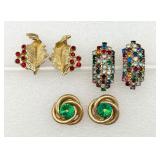 3 VTG Pairs of Earrings