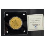 Queen Elizabeth II Pure Gold Coin Collection