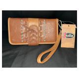 New Justin Womenï¿½s Bifold Wristlet Wallet