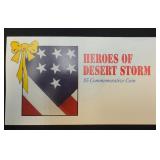 Heroes of Desert Storm $5 Commemorative Coin