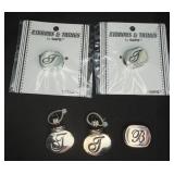 5 ï¿½Tï¿½ & 1 ï¿½Bï¿½ Charms Silver-Toned
