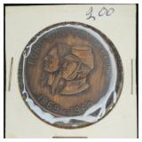 1869-1969 Fort Sill Centennial Coin