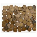 100 Wheat Pennies