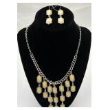 Pretty Necklace & Earrings Set