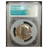 1976 Kennedy Half Dollar Silver Uncirculated