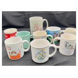9 Vintage Humorous Mugs