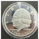 1789-1797 Washington Liberty .999 Fine Silver Coin
