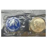 1972 Eisenhower Uncirculated Silver Dollar
