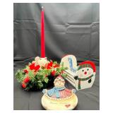 Lot of 3 Christmas Items