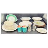 20 Miscellaneous Dishes & Salt/Pepper Shakers