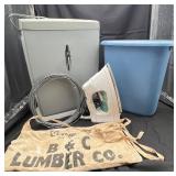 Shredder, Trash Can, Wire, Nails and Iron