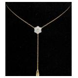 14K Gold Diamond Necklace