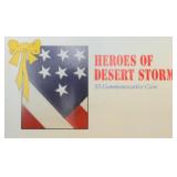Heroes of Desert Storm $5 Commemorative Coin