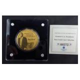 Greatest U.S. President Pure Gold Coin Collection