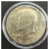 1967 Kennedy Half Dollar