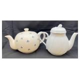2 Vintage Tea Pots