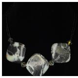 S.S. Zebra Jasper Necklace