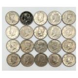20-1971-D Kennedy Half Dollars
