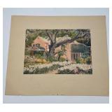 "Par La Ville" in Hamilton, Bermuda, Print
