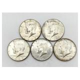5-40% Silver Kennedy Half Dollars