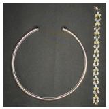 VTG Bracelet & Torque Necklace
