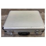 Large Aluminum Brief Case w/ Keys
