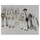 Silver Plated Silverware 19 Pieces